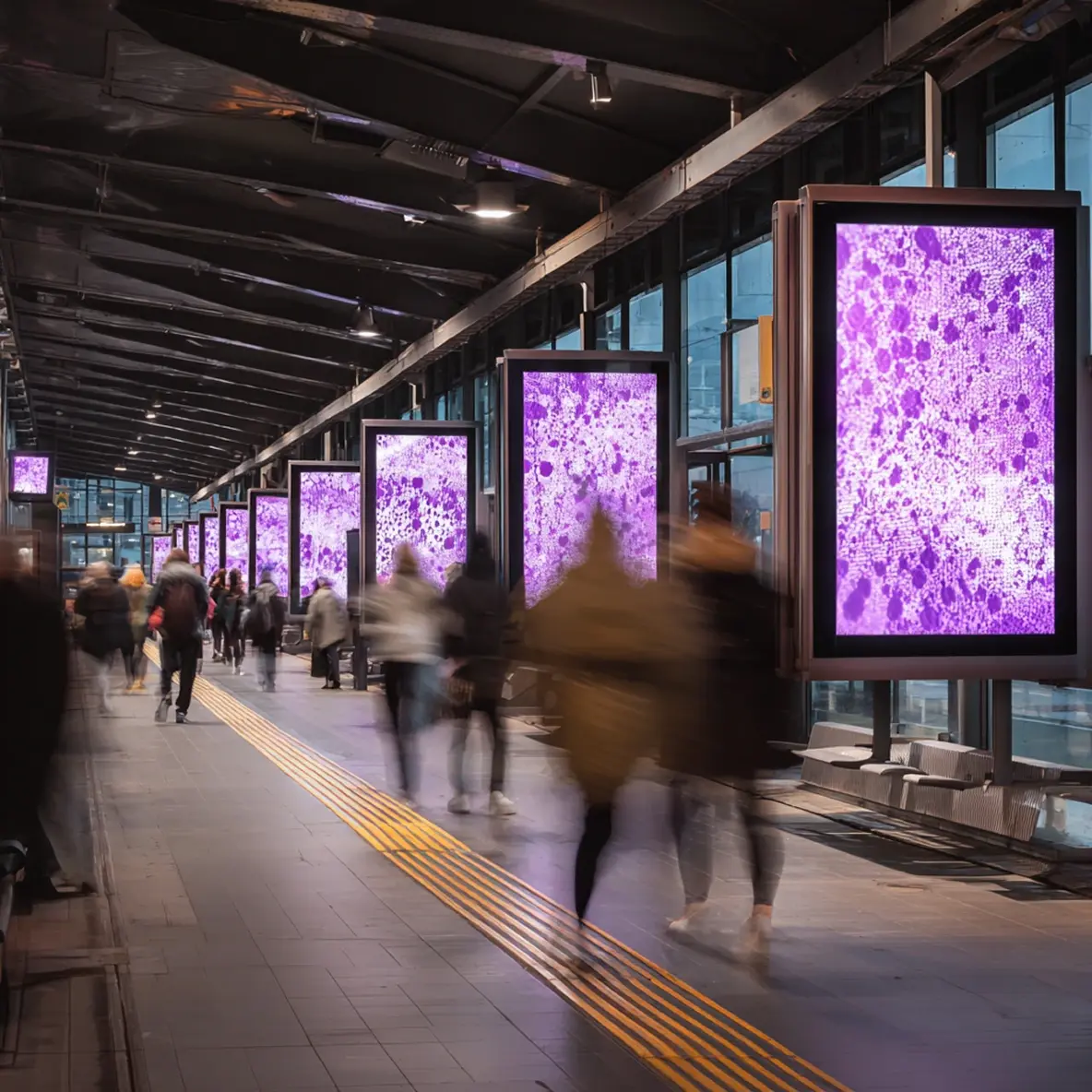 Digital Signage rendszerek tömegközlekedési környezetben