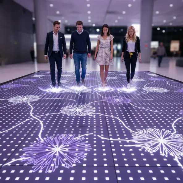 Interaktív LED-padlók
