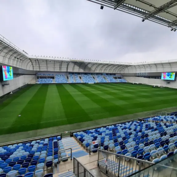 LED-es eredményjelzők, perimeter és komplex Digital Signage az Új Hidegkuti Nándor Stadionban