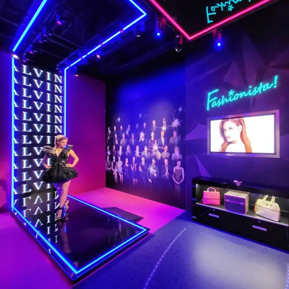 Madame Tussauds Budapest – LED-fal és LED-padló kivitelezés