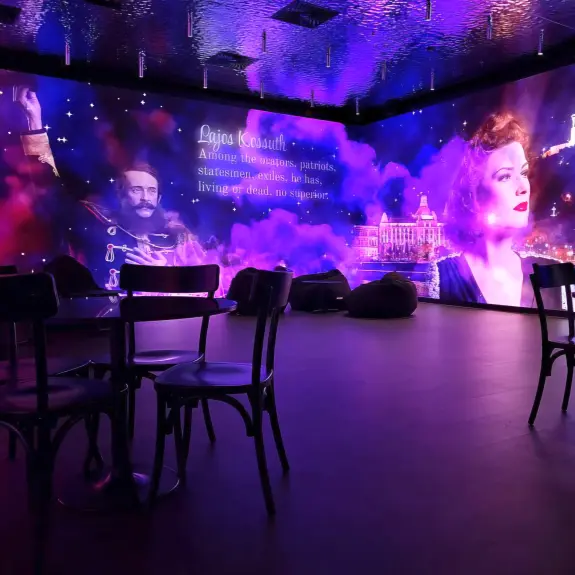 Madame Tussauds Budapest – LED-fal és LED-padló kivitelezés