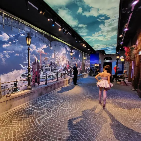 Madame Tussauds Budapest – LED-fal és LED-padló kivitelezés