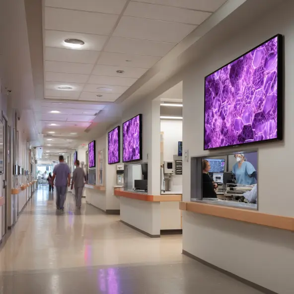 Digital Signage rendszerek egészségügyi környezetben