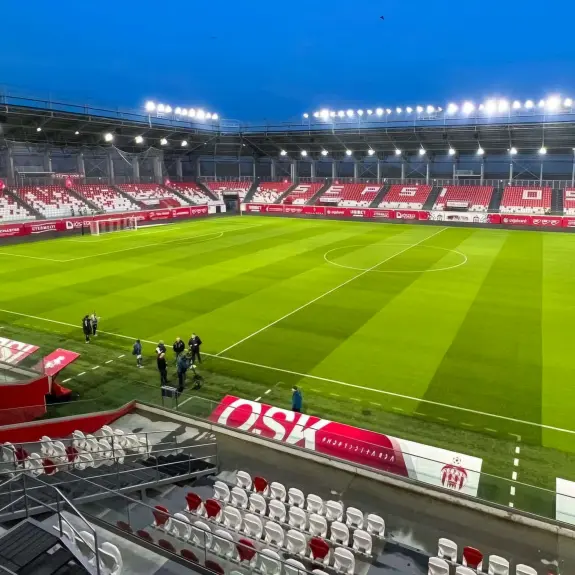 Sepsi OSK Stadion: A teljes AV és Digital Signage infrastruktúra megtervezése és kivitelezése