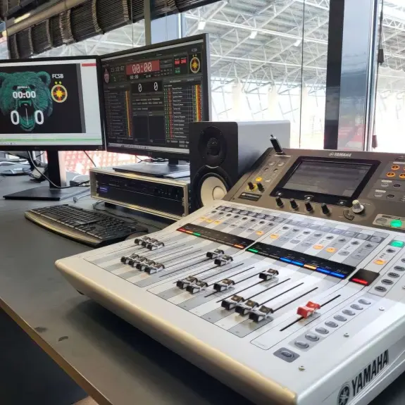 Sepsi OSK Stadion: A teljes AV és Digital Signage infrastruktúra megtervezése és kivitelezése