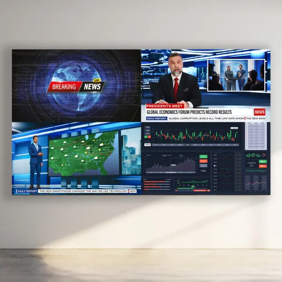 LCD videófal kijelzők