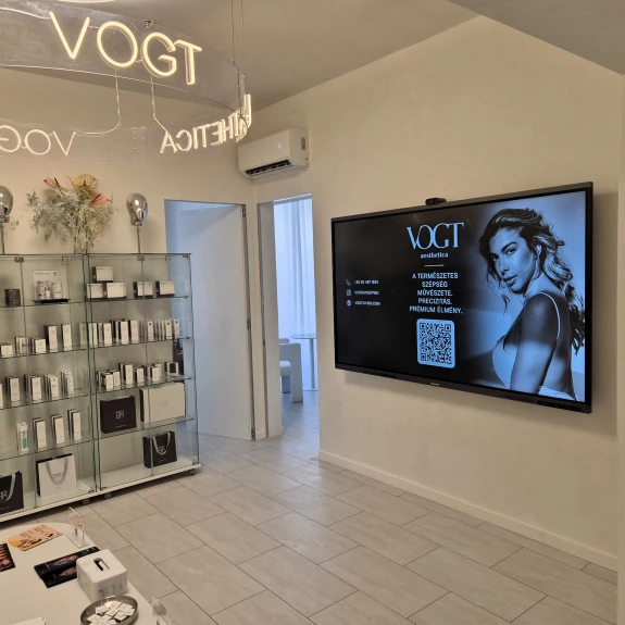 VOGT Aesthetica: Egyetlen kijelző a vendégélménytől a workshopokig