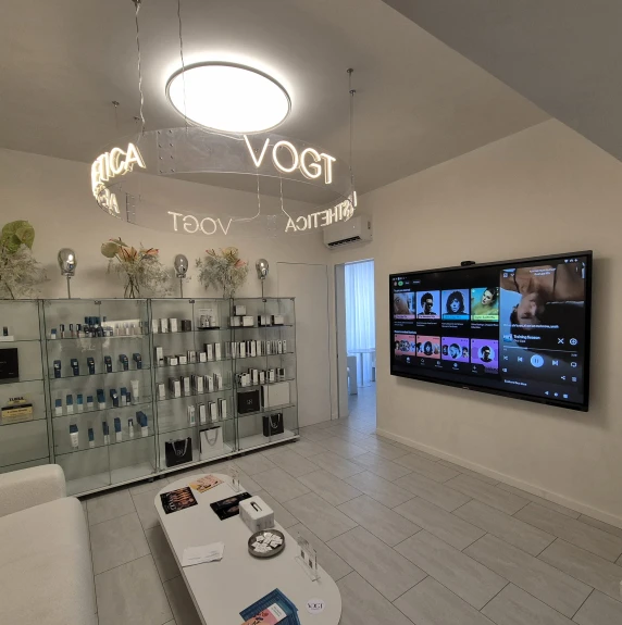 VOGT Aesthetica: Egyetlen kijelző a vendégélménytől a workshopokig